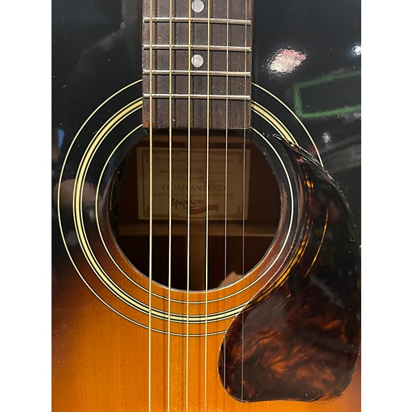 Used Epiphone MASTERBILT AJ-45ME 2 Color Sunburst Acoustic Guitar