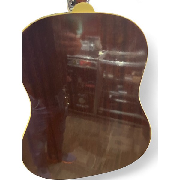 Used Epiphone MASTERBILT AJ-45ME 2 Color Sunburst Acoustic Guitar