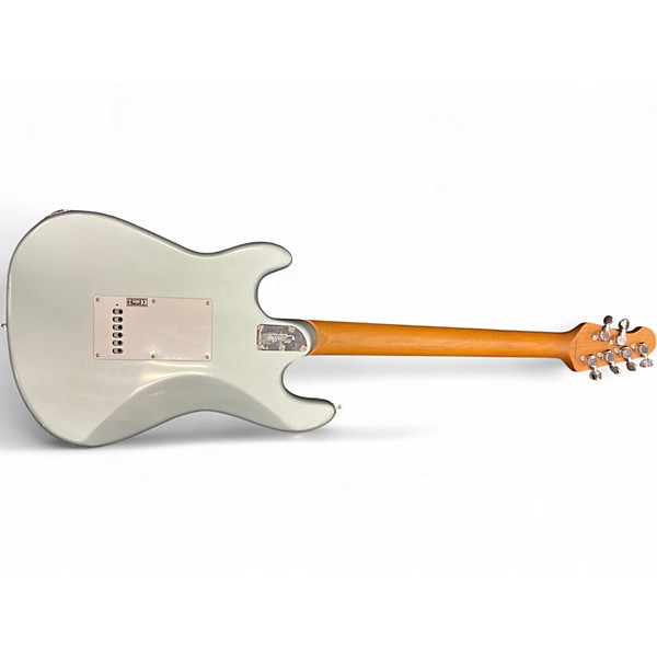 Used Sterling by Music Man CUTLASS Silver Solid Body Electric Guitar