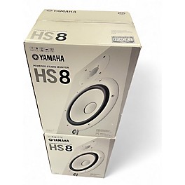 Used Yamaha HS8 Pair Powered Monitor