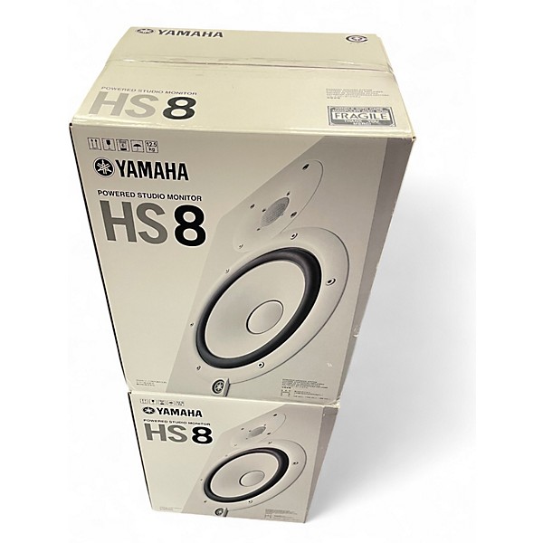 Used Yamaha HS8 Pair Powered Monitor