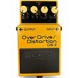 Used BOSS OS2 Overdrive Distortion Effect Pedal