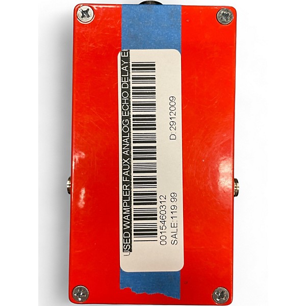 Used Wampler Faux Analog Echo Delay Effect Pedal