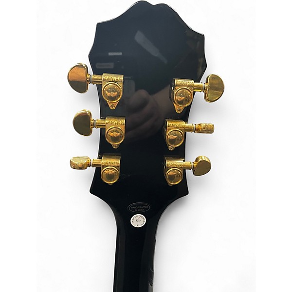 Used Epiphone SHERATON II PRO Black Solid Body Electric Guitar