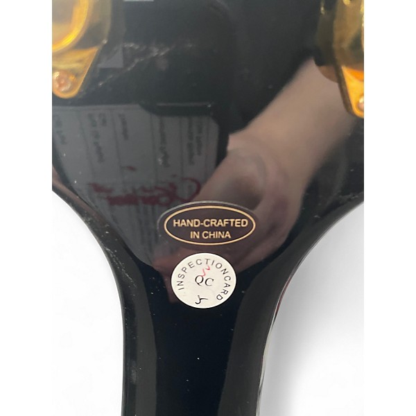 Used Epiphone SHERATON II PRO Black Solid Body Electric Guitar