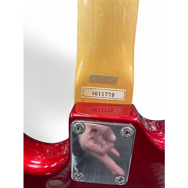 Vintage 1986 Epiphone S500 Red Solid Body Electric Guitar