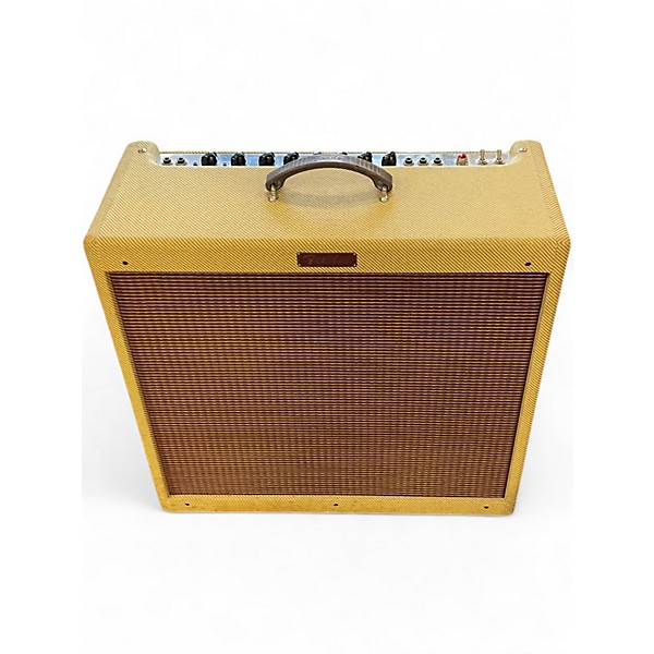 Used Fender Blues Deville 60W 4x10 Tweed Tube Guitar Combo Amp
