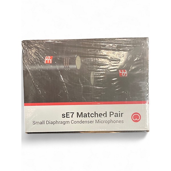 Used sE Electronics SE7 Matched pair Condenser Microphone