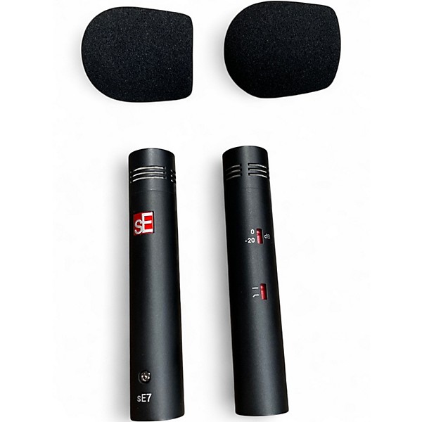 Used sE Electronics SE7 Matched pair Condenser Microphone