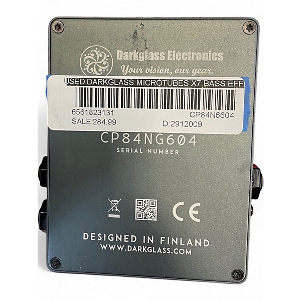 Used Darkglass MICROTUBES X7 Bass Effect Pedal