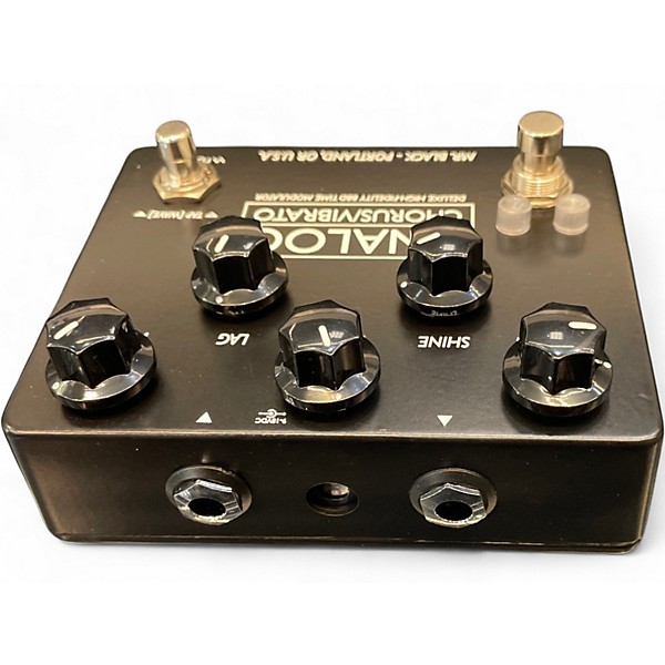 Used Mr Black ANALOG CHORUS VIBRATO Effect Pedal