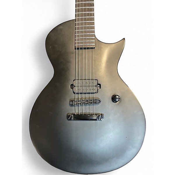 Used ESP LTD EC-BLACK METAL Black Solid Body Electric Guitar