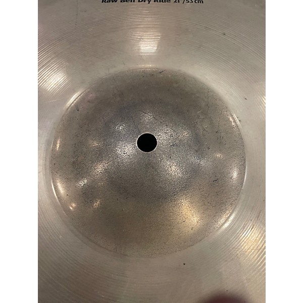 Used SABIAN 21in AAX Raw Bell Dry Ride Cymbal