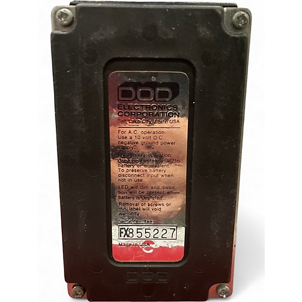 Used DOD FX80B Compressor Sustainer Effect Pedal