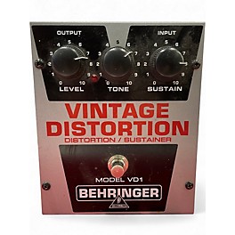 Used Behringer VINTAGE DISTORTION Effect Pedal