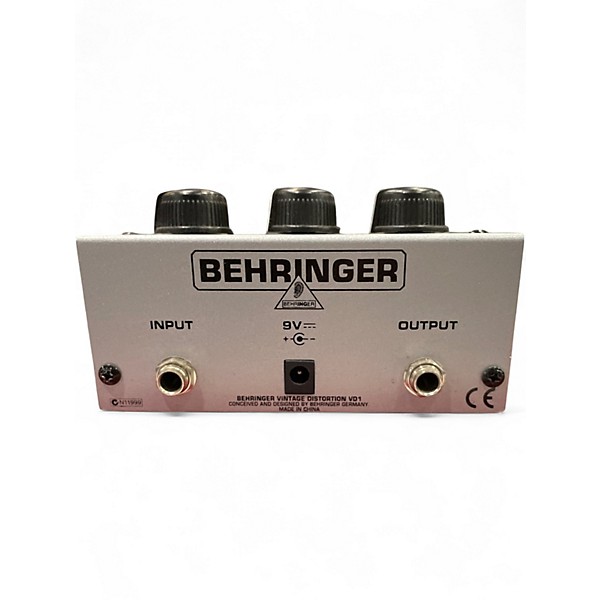 Used Behringer VINTAGE DISTORTION Effect Pedal