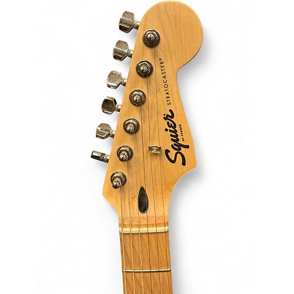 Used Squier SONIC STRATOCASTER Surf Green Solid Body Electric Guitar