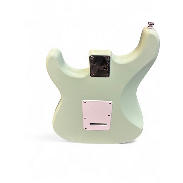 Used Squier SONIC STRATOCASTER Surf Green Solid Body Electric Guitar