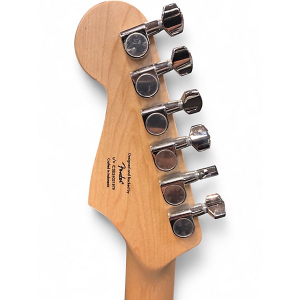 Used Squier SONIC STRATOCASTER Surf Green Solid Body Electric Guitar