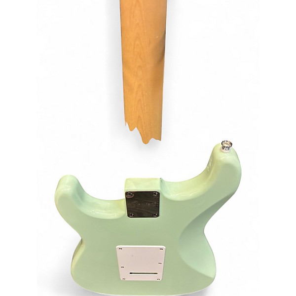 Used Squier SONIC STRATOCASTER Surf Green Solid Body Electric Guitar