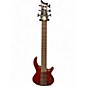 Used Dean EDGE 1  Chrome Red Electric Bass Guitar thumbnail