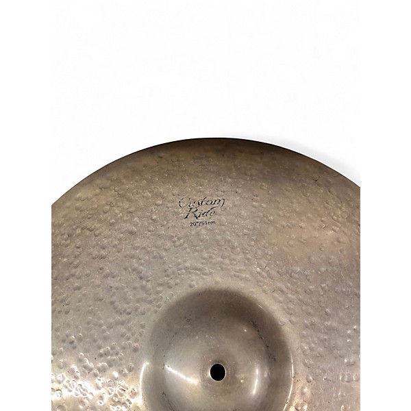 Used Zildjian 20in K CUSTOM RIDE 20 Cymbal