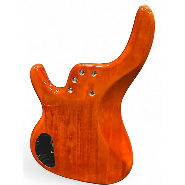 Used Alvarez 6 String Bass Natural Electric Bass Guitar