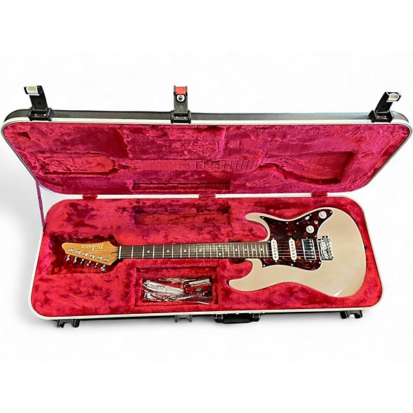 Used Ibanez Prestige AZ2204N White Blonde Solid Body Electric Guitar