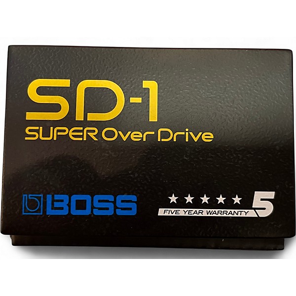 Used BOSS SD1 Super Overdrive Effect Pedal
