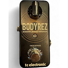 Used TC Electronic Bodyrez Acous Acoustic Enhancer Effect Pedal