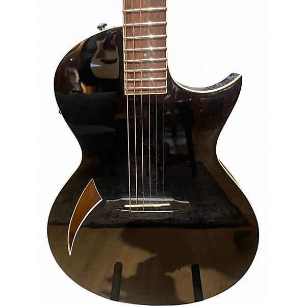 Used ESP LTD TL6 Black Acoustic Electric Guitar