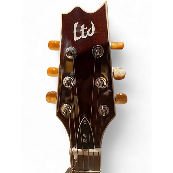 Used ESP LTD TL6 Black Acoustic Electric Guitar