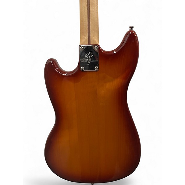Used Fender Player Mustang Bass PJ Sienna Sunburst Electric Bass Guitar