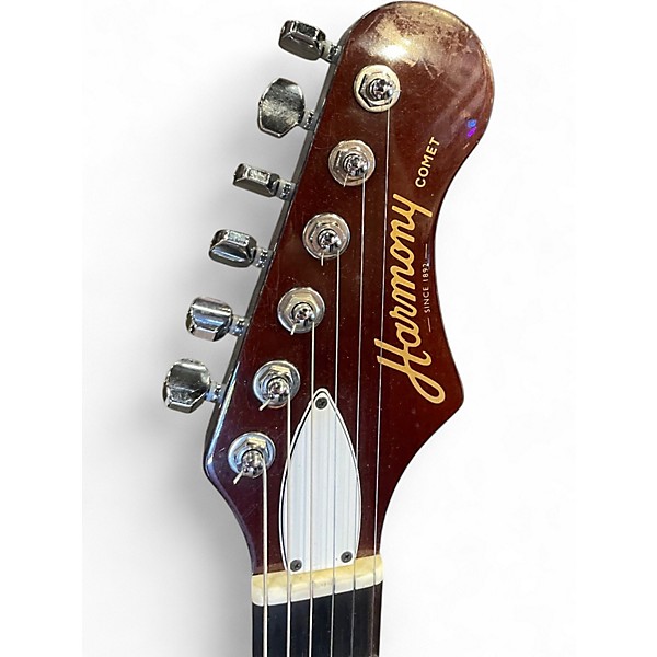 Used 2022 Harmony Comet Blue Hollow Body Electric Guitar