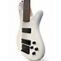 Used Spector Performer 5 White Electric Bass Guitar