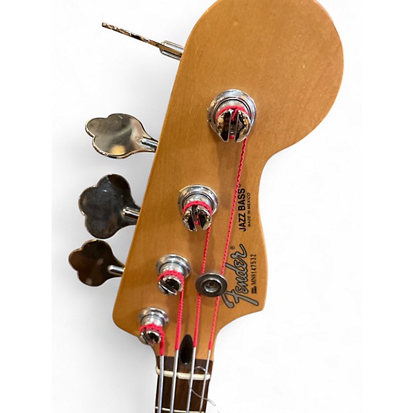 Used Fender JAZZ BASS Black Electric Bass Guitar