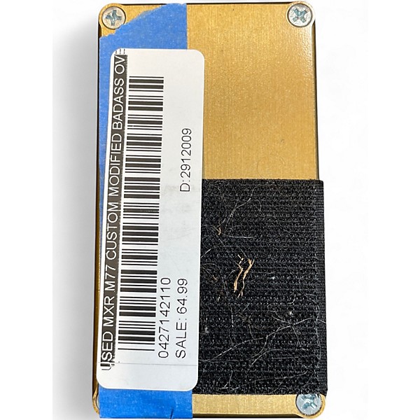 Used MXR M77 Custom Modified Badass Overdrive Effect Pedal