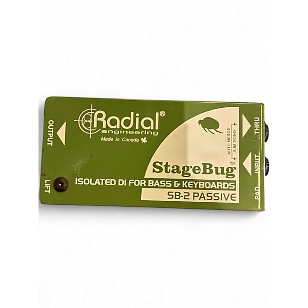 Used Radial Engineering stage bug Direct Box