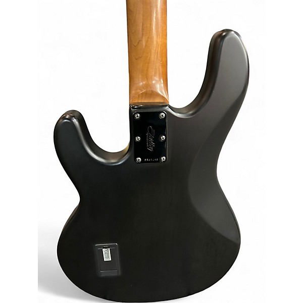 Used Sterling by Music Man Ray34 Trans Black Electric Bass Guitar