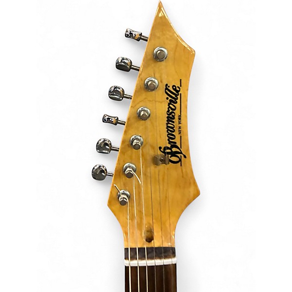 Used Brownsville New York SSH Trans Blue Solid Body Electric Guitar