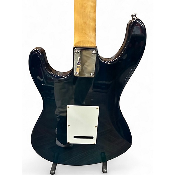 Used Brownsville New York SSH Trans Blue Solid Body Electric Guitar