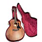 Used Taylor Custom 224ce-K Deluxe Natural Acoustic Electric Guitar thumbnail