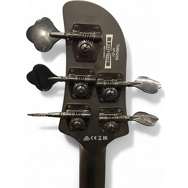 Used Ibanez TMB4425 MATTE BLACK Electric Bass Guitar