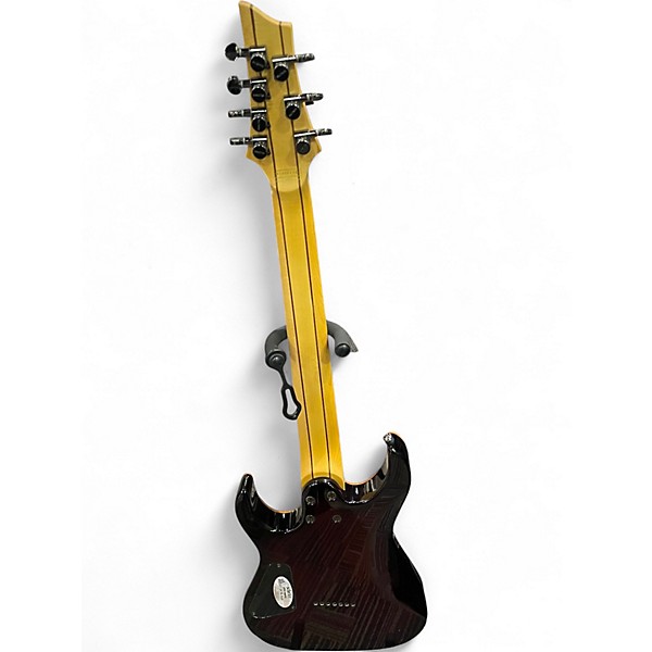 Used Schecter Guitar Research Banshee-7 P RED BURST Solid Body Electric Guitar