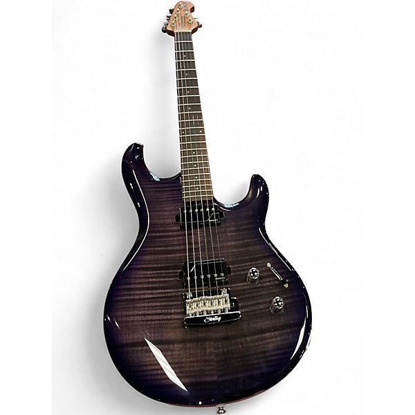 Used Sterling by Music Man Luke purple Solid Body Electric Guitar