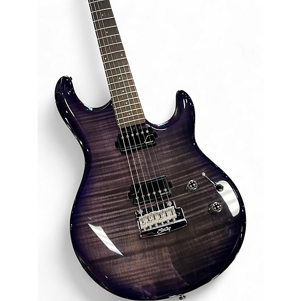 Used Sterling by Music Man Luke purple Solid Body Electric Guitar