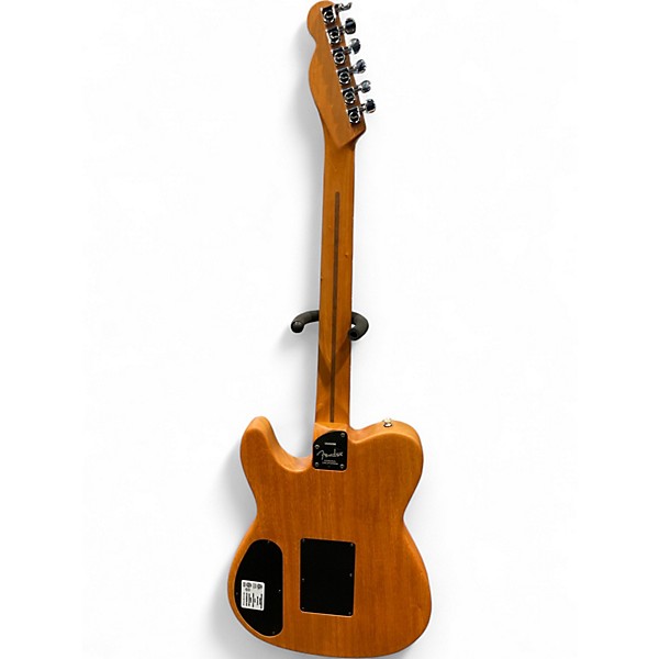 Used Fender American Acoustasonic Telecaster Black Acoustic Electric Guitar