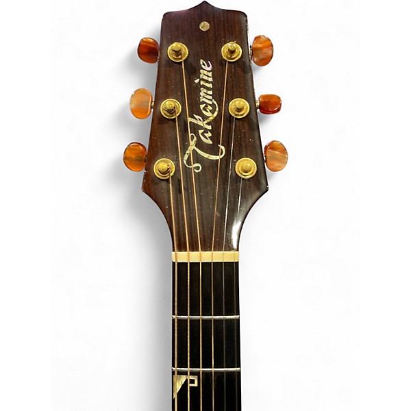 Used Takamine PSF-48C Natural Acoustic Electric Guitar