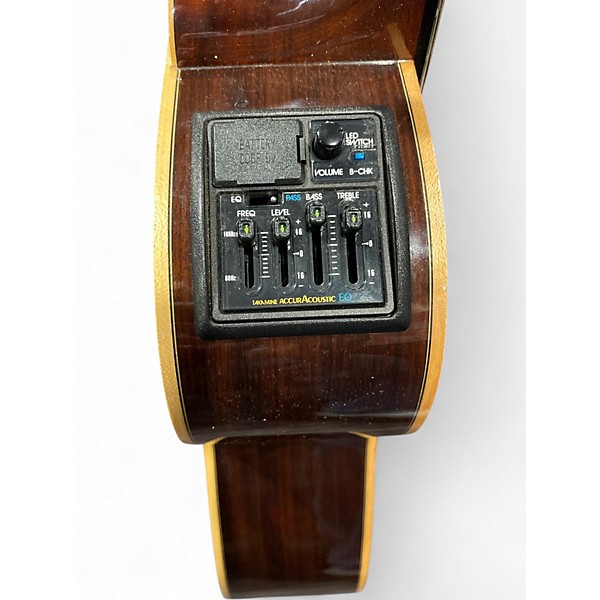 Used Takamine PSF-48C Natural Acoustic Electric Guitar