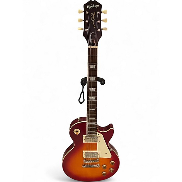 Used 2020 Epiphone 59 LES PAUL STANDARD OUTFIT Cherry Sunburst Solid Body Electric Guitar